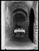 Interior d'un dels absis del monestir benedictí de Sant Llorenç del Munt al cim de la muntanya de la Mola