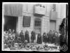 Descoberta d'una làpida en honor al Doctor Fèlix Sardà i Salvany davant la façana de l'asil de les Germanetes dels Ancians Desemparats. Sabadell