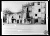 Aspecte de la Plaça de l'Àngel entre la via Massagué i el carrer de la Salut. Sabadell