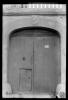 Porta i escut del castell de Can Feu. Sabadell