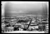 Panoràmica de Sabadell nevat des del campanar de Sant Feliu. Sabadell