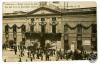 Sabadell. Festa Major de 1910. Pas del cos de bombers enfront les cases consistorials (nº3)