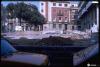 Obres a la plaça dels Quatre Cantons. 