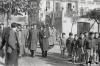 Acte politicoinstitucional, arribada de l'alcalde Pau Muñoz Castanyer i de Nicolás Villar Recio, al Casino Nacional, als locals confiscats de la Unió Santcugatenca. 