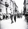 Fira de setembre. Desfilada i actes politicomilitars als Quatre Cantons, festa del Frente de Juventudes, en presència del governador civil.
