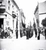 Fira de setembre. Desfilada i actes politicomilitars als Quatre Cantons, festa del Frente de Juventudes, en presència del governador civil.