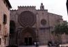 Vistes del monestir de Sant Cugat del Vallès.