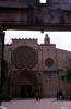 Vistes del monestir de Sant Cugat del Vallès.