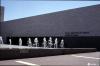 Vistes exteriors de l'edifici del Teatre Auditori, i de l'Escola Municipal de Música Victòria dels Àngels.