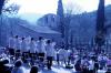 Sardanes a l'esplanada de l'ermita de Sant Medir.