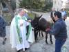 El rector amb dos burros