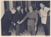 Crònica gràfica;Audiència de Franco a Ajuntament de Badalona