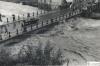 Crescuda del riu Ges a l'alçada del pont de Can Rabert o de Can Pujades