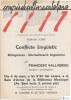 Congrés de Cultura Catalana. Conflicte lingüistic