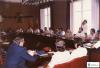 Sessió a la Sala de Plens de l'Ajuntament