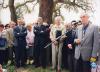 Acte d'agermanament amb la ciutat de Barcelona. Inauguració de l'Àlbula commemorativa del 150è aniversari de Jacint Verdaguer, de l'escultor Palazuelo. Pregó a càrrec de mossèn Ballarín