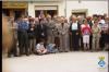 Mirant els ballets dins la Festa Verdaguer. Gil Orriols, acalde de Folgueroles, Maria Homs, presidenta d'Amics de Verdaguer, el rector Ramon Besora, Josep Maria Font, regidor de Vic, Just Palma, regidor de Vic