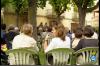 Parlaments institucionals de Festa Verdaguer a càrrec de Maria Mercè Miró que va editar Jovenívoles, Gil Orriols, alcalde de Folgueroles i Carme Torrents, directora de la casa museu Verdaguer