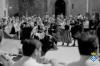 Ballets dins la Festa Verdaguer. Gil Orriols, alcalde de Folgueroles, Just Palma, regidor de Vic, Maria Homs, presidenta d'Amics de Verdaguer