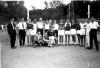 Retrat dels jugadors del FC Barcelona i del Club Deportiu Masnou