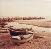 Barques de pesca a la platja dels pescadors