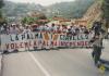 Manifestació a favor de la segregació de la Palma del municipi de Cervelló