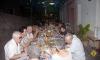 Sopar de Festa Major al carrer Santa Maria