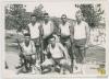 Antonio Busquet amb un grup de reclutes del servei militar obligatori probablement a Talarn
