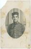 Josep Ventura vestit de militar