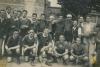 Equip de futbol de la UE la Palma abans de l'inici d'un partit