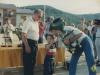 Lliurament per part del nen Sergi Tintoré del Trofeu Tintoré el dia de la celebració del 75è aniversari de la UE la Palma